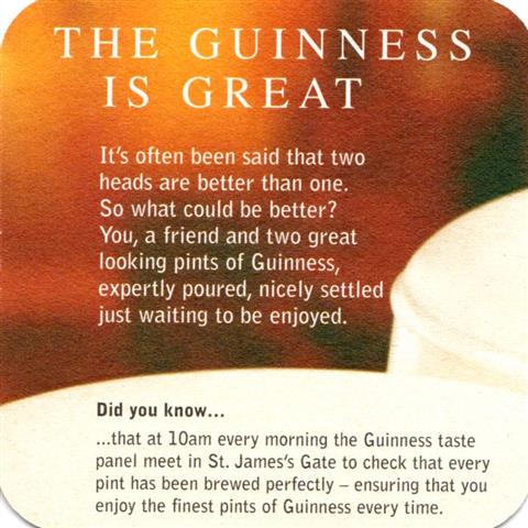 dublin l-irl guinness guinness quad 21b (185-the guinness is great)